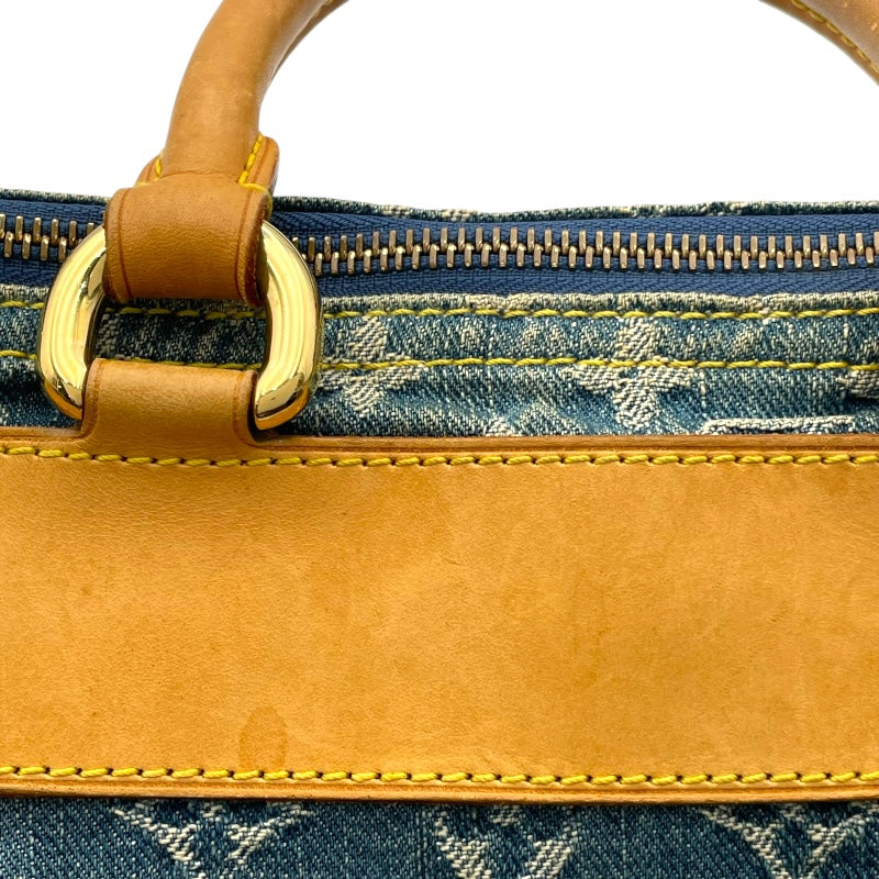 ルイ・ヴィトン LOUIS VUITTON ネオスピーディー M95019 ブルー モノグラムデニム レディース ボストンバッグ