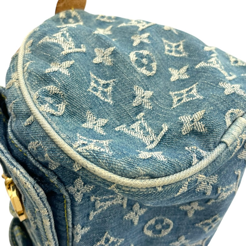 ルイ・ヴィトン LOUIS VUITTON ネオスピーディー M95019 ブルー モノグラムデニム レディース ボストンバッグ