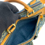 ルイ・ヴィトン LOUIS VUITTON ネオスピーディー M95019 ブルー モノグラムデニム レディース ボストンバッグ