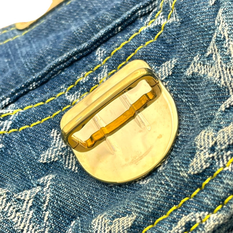 ルイ・ヴィトン LOUIS VUITTON ネオスピーディー M95019 ブルー モノグラムデニム レディース ボストンバッグ