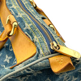ルイ・ヴィトン LOUIS VUITTON ネオスピーディー M95019 ブルー モノグラムデニム レディース ボストンバッグ