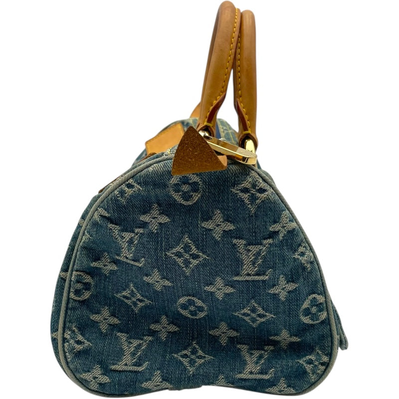 ルイ・ヴィトン LOUIS VUITTON ネオスピーディー M95019 ブルー モノグラムデニム レディース ボストンバッグ