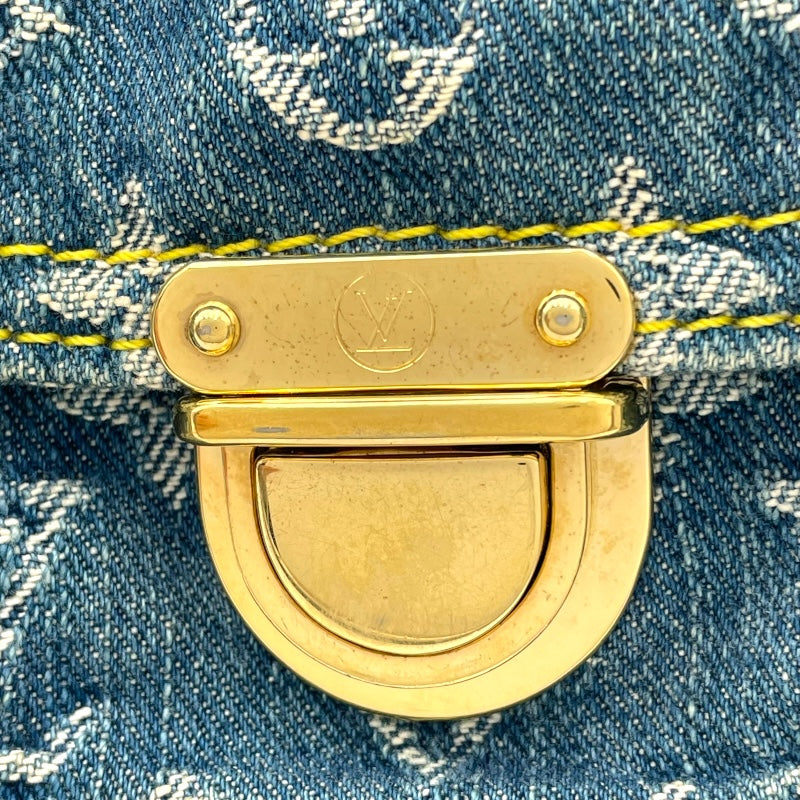 ルイ・ヴィトン LOUIS VUITTON ネオスピーディー M95019 ブルー モノグラムデニム レディース ボストンバッグ