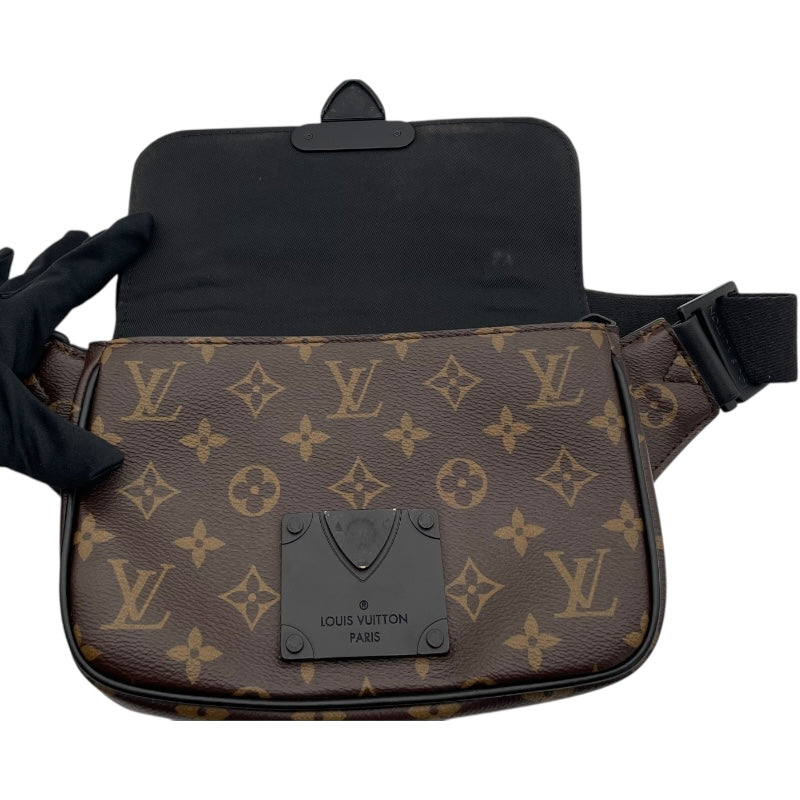 ルイ・ヴィトン LOUIS VUITTON Sロックメッセンジャー M45806 ブラウン モノグラム メンズ ショルダーバッグ