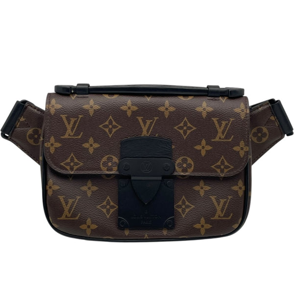 ルイ・ヴィトン LOUIS VUITTON Sロックメッセンジャー M45806 ブラウン モノグラム メンズ ショルダーバッグ