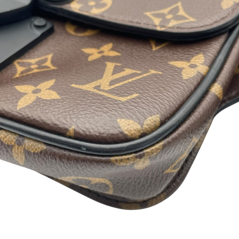 ルイ・ヴィトン LOUIS VUITTON Sロックメッセンジャー M45806 ブラウン モノグラム メンズ ショルダーバッグ
