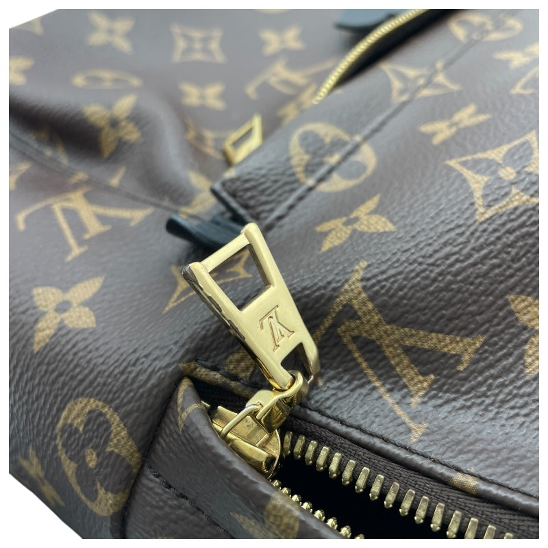 ルイ・ヴィトン LOUIS VUITTON パームスプリングスMM M44874 ブラウン モノグラムキャンバス レディース リュック・デイパック