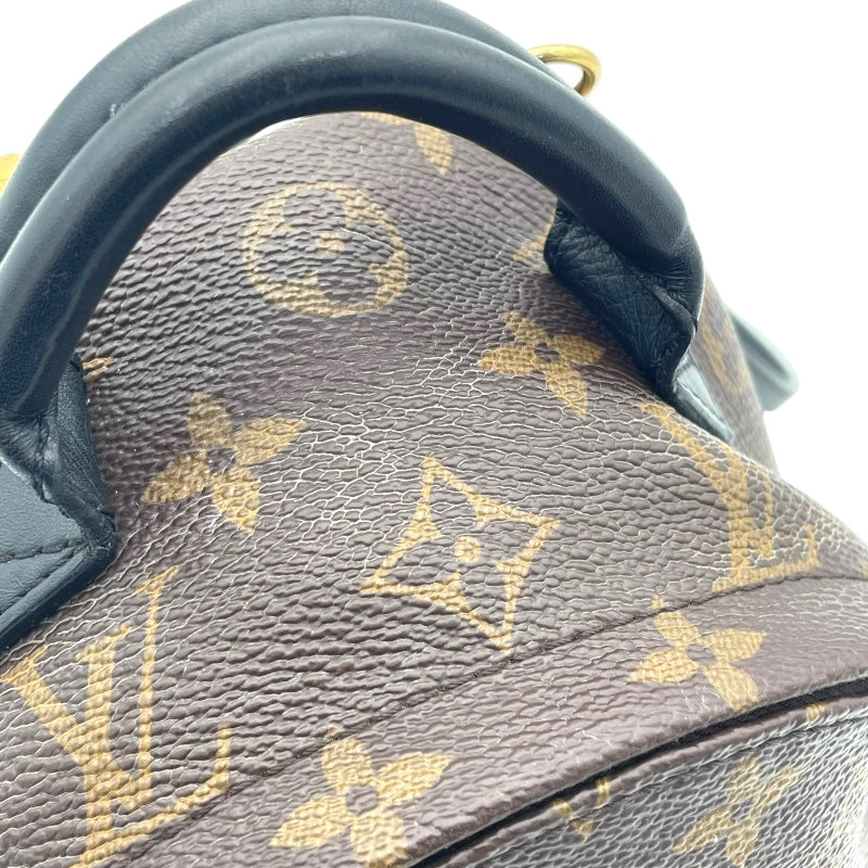 ルイ・ヴィトン LOUIS VUITTON パームスプリングス・バックパックMINI M44873 ブラウン モノグラム レディース リュック・デイパック