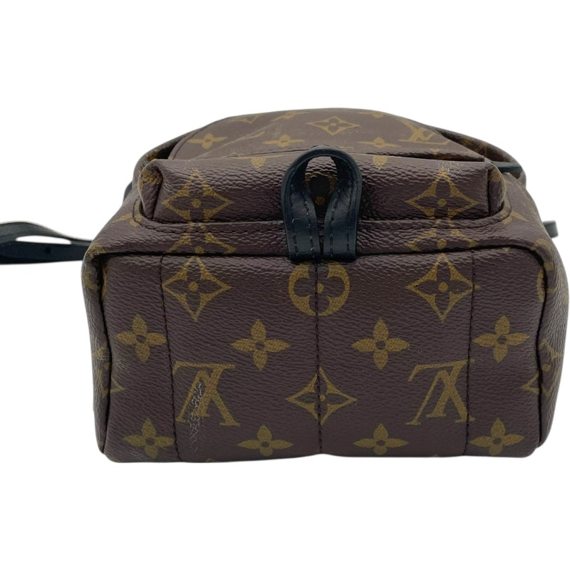 ルイ・ヴィトン LOUIS VUITTON パームスプリングス・バックパックMINI M44873 ブラウン モノグラム レディース リュック・デイパック