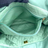 シャネル CHANEL CHANEL22スモール AS3260 グリーン GD シャイニーカーフ レディース ショルダーバッグ