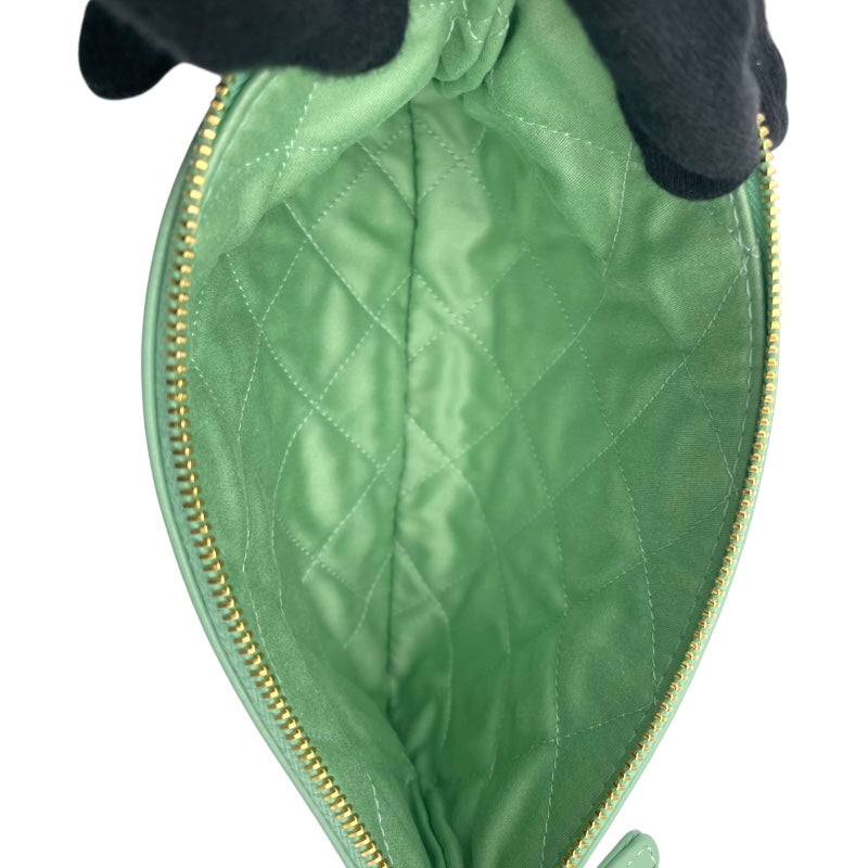 シャネル CHANEL CHANEL22スモール AS3260 グリーン GD シャイニーカーフ レディース ショルダーバッグ