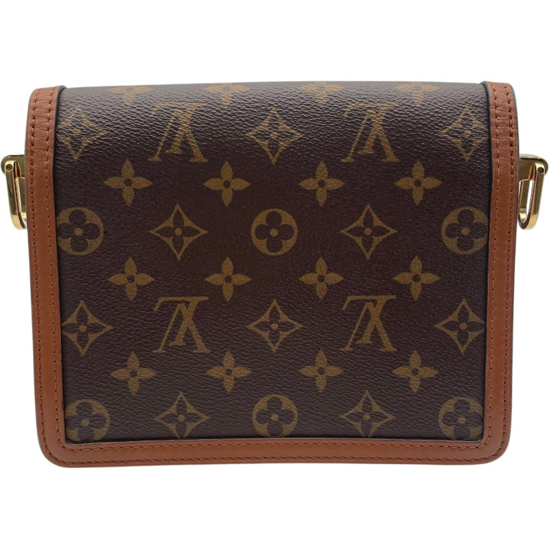 ルイ・ヴィトン LOUIS VUITTON ドーフィーヌMINI M44580 ブラウン モノグラム・リバース レディース ショルダーバッグ