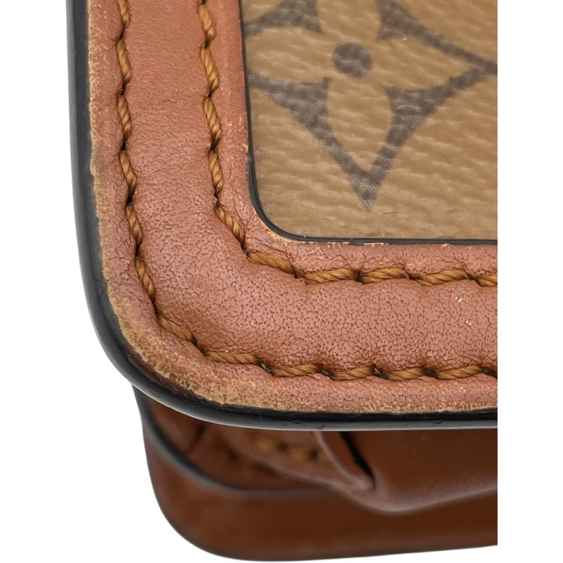 ルイ・ヴィトン LOUIS VUITTON ドーフィーヌMINI M44580 ブラウン モノグラム・リバース レディース ショルダーバッグ