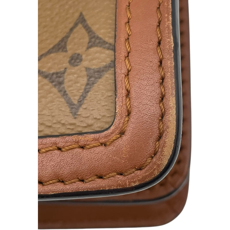 ルイ・ヴィトン LOUIS VUITTON ドーフィーヌMINI M44580 ブラウン モノグラム・リバース レディース ショルダーバッグ