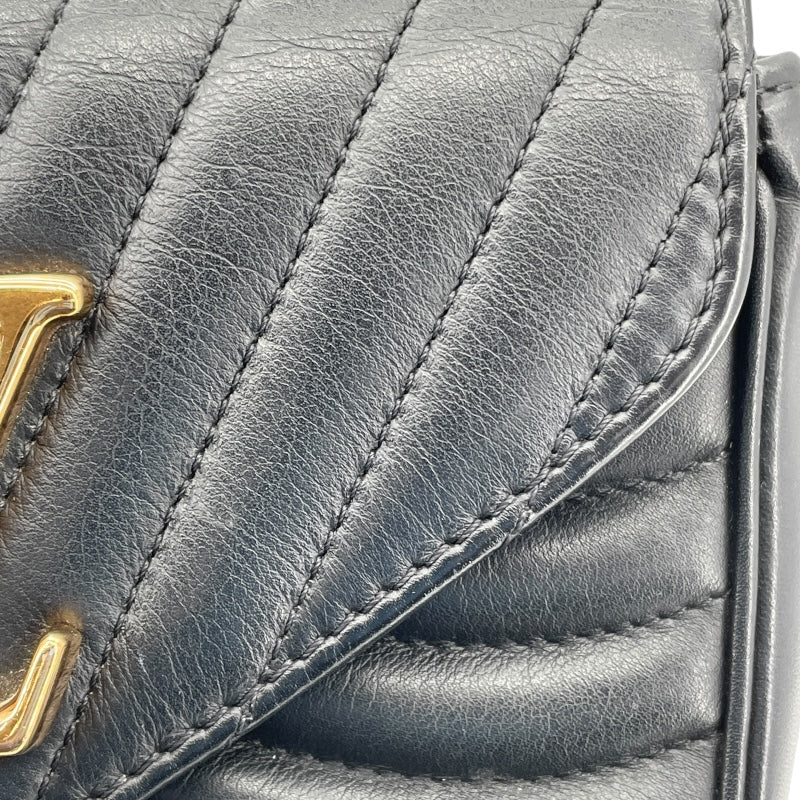 ルイ・ヴィトン LOUIS VUITTON ミュルティ・ポシェット M56461 ノワール レザー レディース ショルダーバッグ