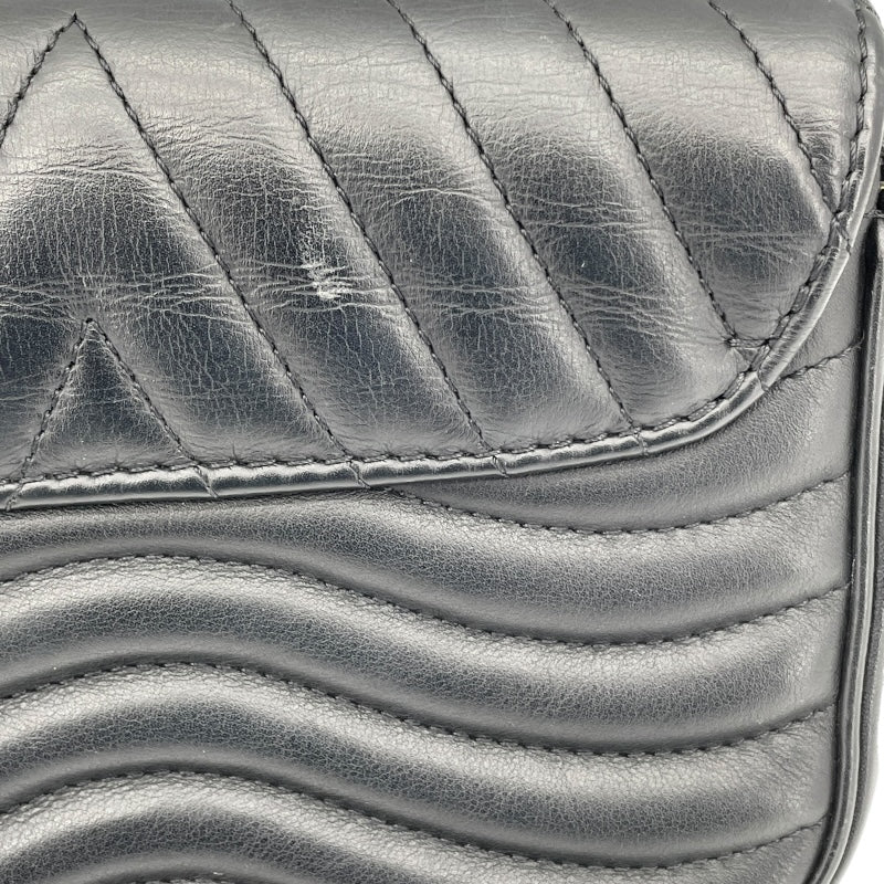 ルイ・ヴィトン LOUIS VUITTON ミュルティ・ポシェット M56461 ノワール レザー レディース ショルダーバッグ