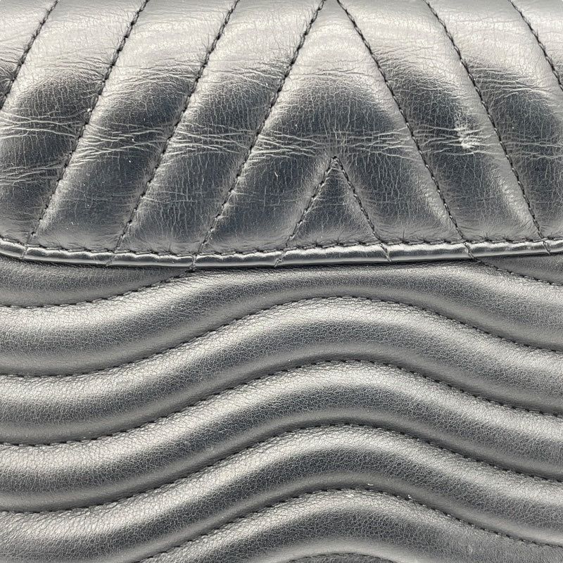 ルイ・ヴィトン LOUIS VUITTON ミュルティ・ポシェット M56461 ノワール レザー レディース ショルダーバッグ