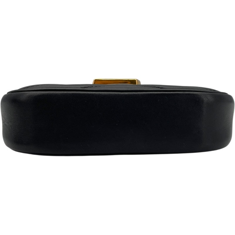 ルイ・ヴィトン LOUIS VUITTON ミュルティ・ポシェット M56461 ノワール レザー レディース ショルダーバッグ