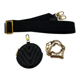 ルイ・ヴィトン LOUIS VUITTON ミュルティ・ポシェット M56461 ノワール レザー レディース ショルダーバッグ