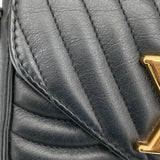 ルイ・ヴィトン LOUIS VUITTON ミュルティ・ポシェット M56461 ノワール レザー レディース ショルダーバッグ