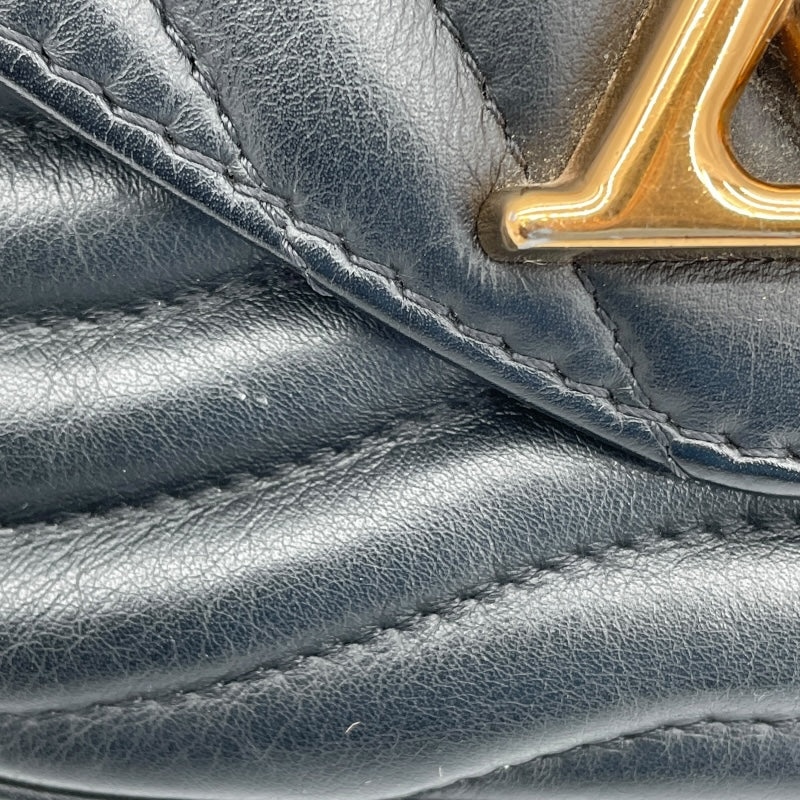 ルイ・ヴィトン LOUIS VUITTON ミュルティ・ポシェット M56461 ノワール レザー レディース ショルダーバッグ