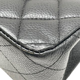 シャネル CHANEL マトラッセ25 A01112 19番台 ブラック GD金具 キャビア レディース ショルダーバッグ