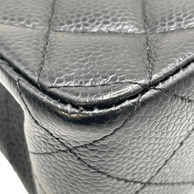 シャネル CHANEL マトラッセ25 A01112 19番台 ブラック GD金具 キャビア レディース ショルダーバッグ