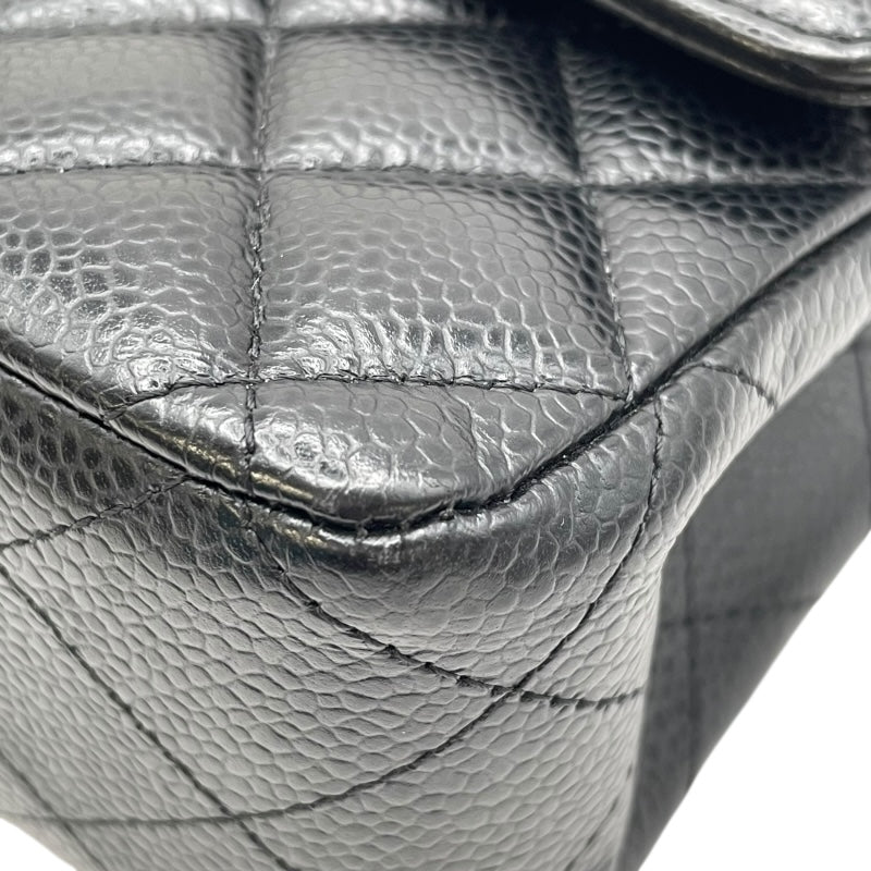 シャネル CHANEL マトラッセ25 A01112 19番台 ブラック GD金具 キャビア レディース ショルダーバッグ