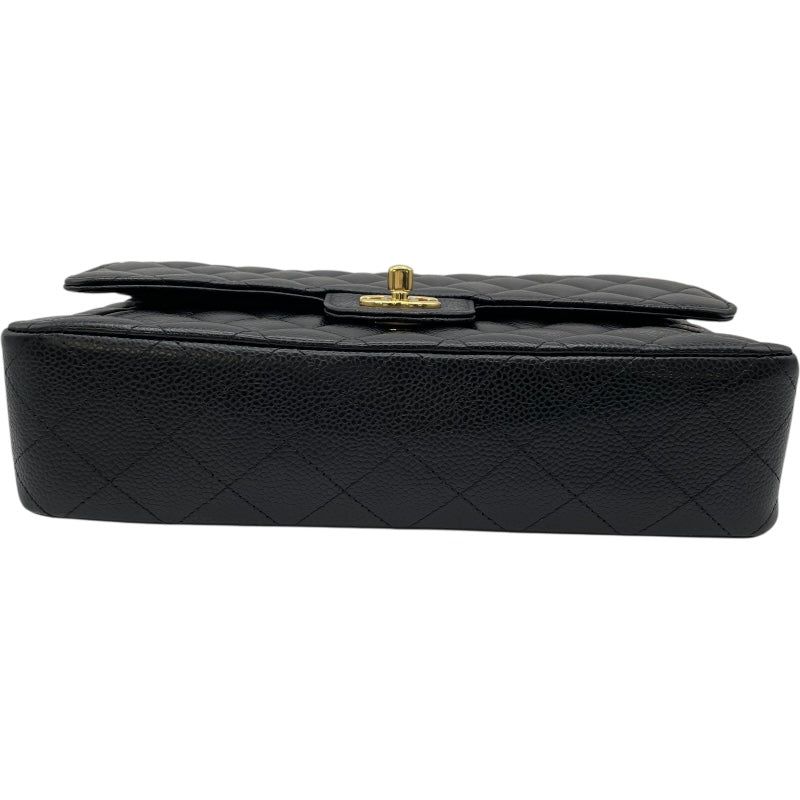 シャネル CHANEL マトラッセ25 A01112 19番台 ブラック GD金具 キャビア レディース ショルダーバッグ