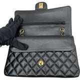 シャネル CHANEL マトラッセ25 A01112 19番台 ブラック GD金具 キャビア レディース ショルダーバッグ