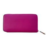 エルメス HERMES アザップロング シルクイン C刻印 (2018年製) ローズパープル/SV金具 エプソン レディース 長財布