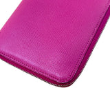 エルメス HERMES アザップロング シルクイン C刻印 (2018年製) ローズパープル/SV金具 エプソン レディース 長財布