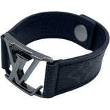 ルイ・ヴィトン LOUIS VUITTON ブラスレ・ホッケンハイム M6295 ブラック モノグラムアップリケ モノグラム・エクリプス キャンバス メンズ ブレスレット