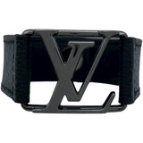 ルイ・ヴィトン LOUIS VUITTON ブラスレ・ホッケンハイム M6295 ブラック モノグラムアップリケ モノグラム・エクリプス キャンバス メンズ ブレスレット