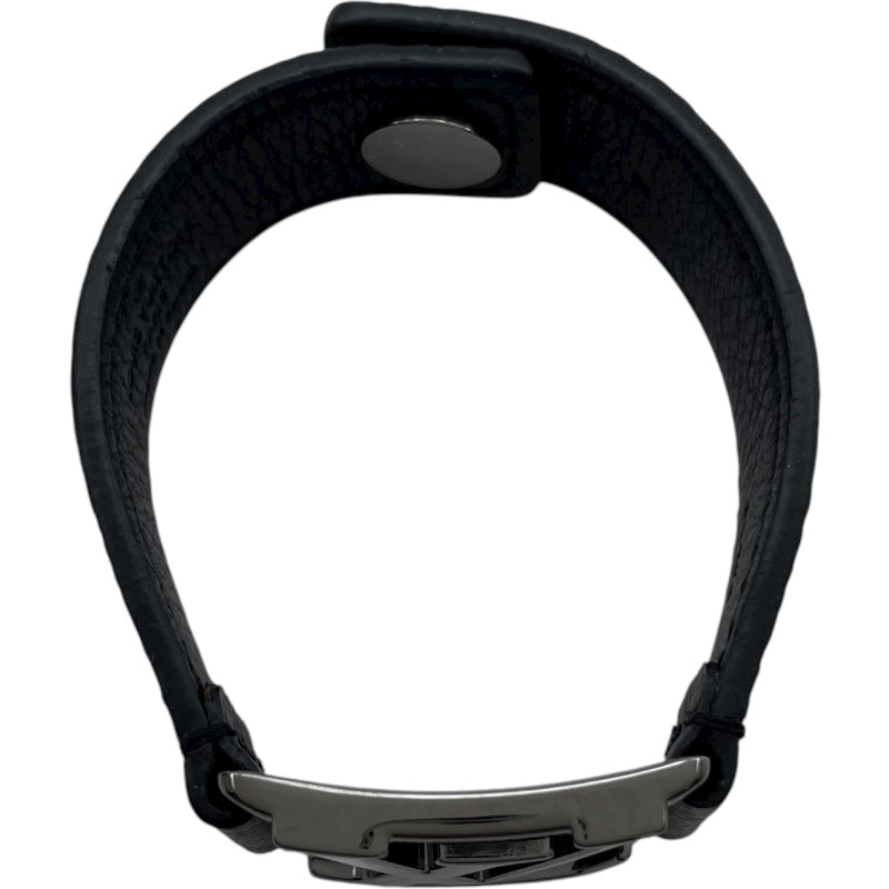 ルイ・ヴィトン LOUIS VUITTON ブラスレ・ホッケンハイム M6295 ブラック モノグラムアップリケ モノグラム・エクリプス キャンバス メンズ ブレスレット