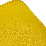 エルメス HERMES アザップロングシルクイン B刻印 ライム シルバー金具 エバーカラー レディース 長財布