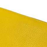 エルメス HERMES アザップロングシルクイン B刻印 ライム シルバー金具 エバーカラー レディース 長財布