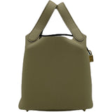 エルメス HERMES ピコタンロックPM W刻 ベージュマルファ GD金具 トリヨン レディース ハンドバッグ