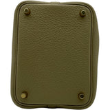 エルメス HERMES ピコタンロックPM W刻 ベージュマルファ GD金具 トリヨン レディース ハンドバッグ