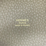 エルメス HERMES ピコタンロックPM W刻 ベージュマルファ GD金具 トリヨン レディース ハンドバッグ