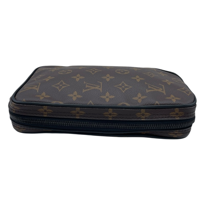 ルイ・ヴィトン LOUIS VUITTON ソーラーレイ ユティリティ サイドバッグ M44477 ブラウン モノグラム・マカサー メンズ ショルダーバッグ