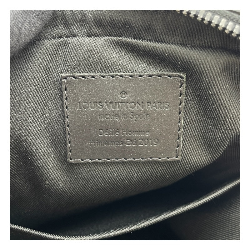 ルイ・ヴィトン LOUIS VUITTON ソーラーレイ ユティリティ サイドバッグ M44477 ブラウン モノグラム・マカサー メンズ ショルダーバッグ