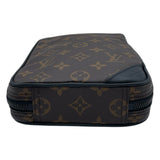 ルイ・ヴィトン LOUIS VUITTON ソーラーレイ ユティリティ サイドバッグ M44477 ブラウン モノグラム・マカサー メンズ ショルダーバッグ