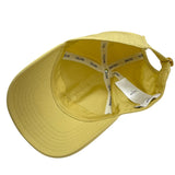 セリーヌ CELINE フロントロゴ刺繍ベースボールキャップ 2AUA1969P イエロー コットン ユニセックス その他ファッション雑貨