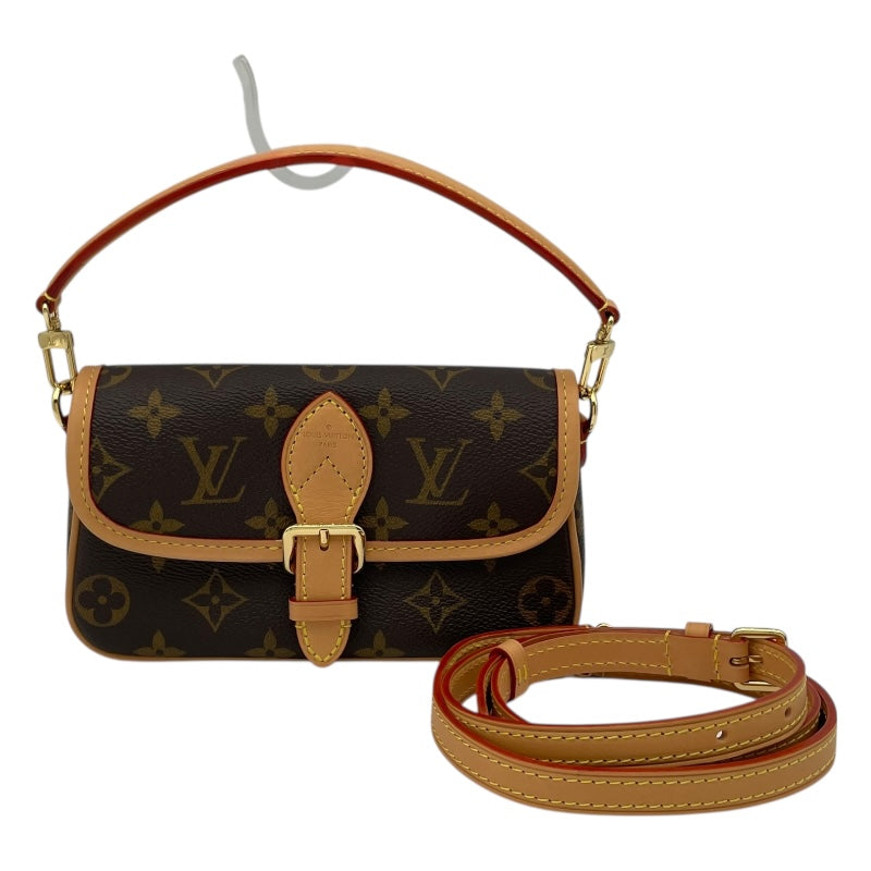 ルイ・ヴィトン LOUIS VUITTON ナノ・ディアヌ M83298 ブラウン