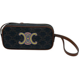 セリーヌ CELINE ミニカメラショルダー 10J582 タン トリオンフキャンバス・カーフスキン レディース ショルダーバッグ