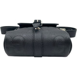 グッチ GUCCI ジャンボGG スモールメッセンジャーバッグ 760235 ブラック レザー メンズ ショルダーバッグ