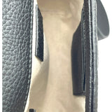 グッチ GUCCI ジャンボGG スモールメッセンジャーバッグ 760235 ブラック レザー メンズ ショルダーバッグ
