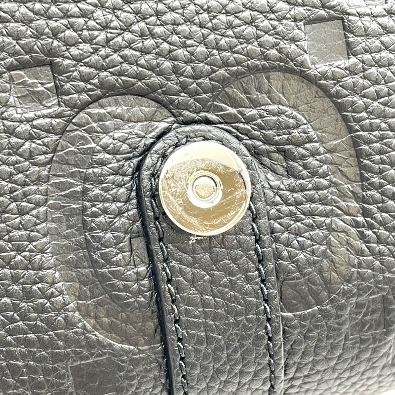 グッチ GUCCI ジャンボGG スモールメッセンジャーバッグ 760235 ブラック レザー メンズ ショルダーバッグ