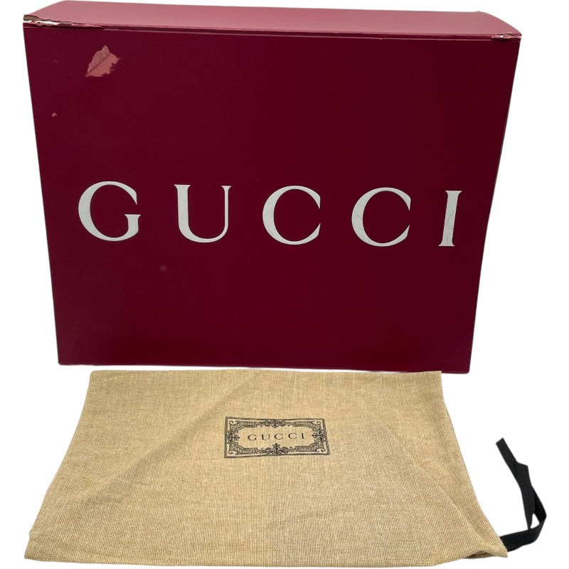 グッチ GUCCI ジャンボGG スモールメッセンジャーバッグ 760235 ブラック レザー メンズ ショルダーバッグ